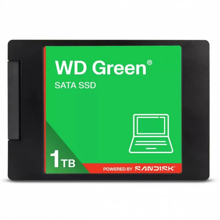 SSD накопитель SSD WD GREEN 1000GB, 2.5" SATA3, 545/545 MB/s — 3