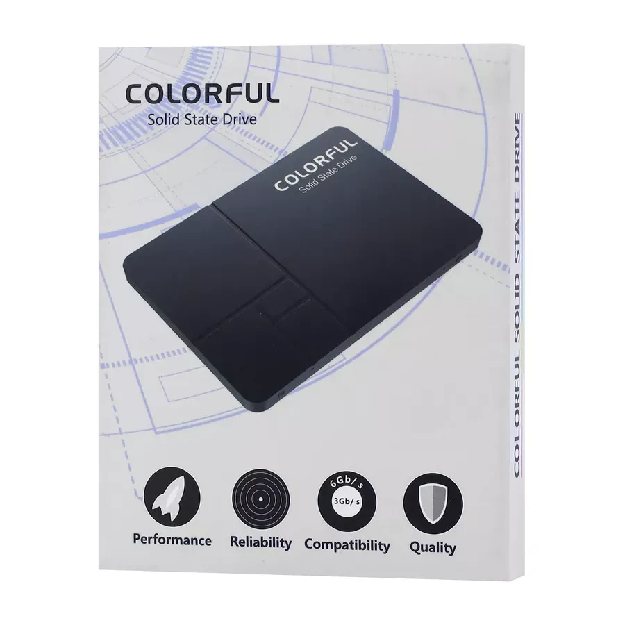 SSD накопитель SSD Colorful SL500, 512GB, SATA 2.5" — 2