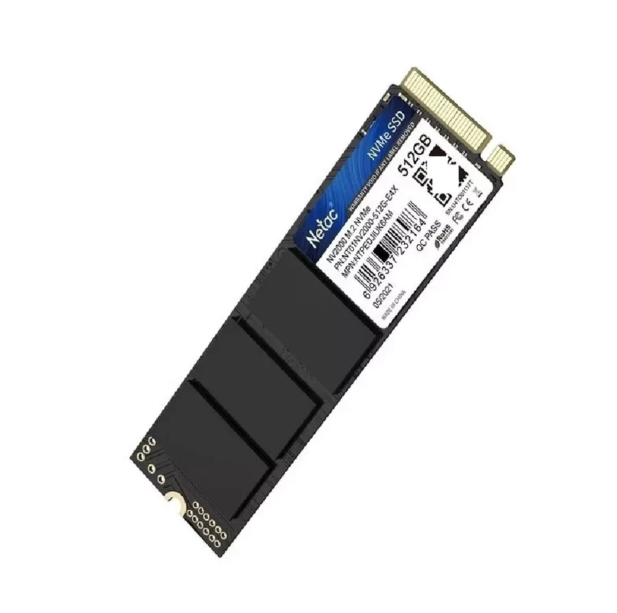 SSD накопитель SSD Netac NV2000, 512GB, PCIe 3.0 NVMe M.2 2280