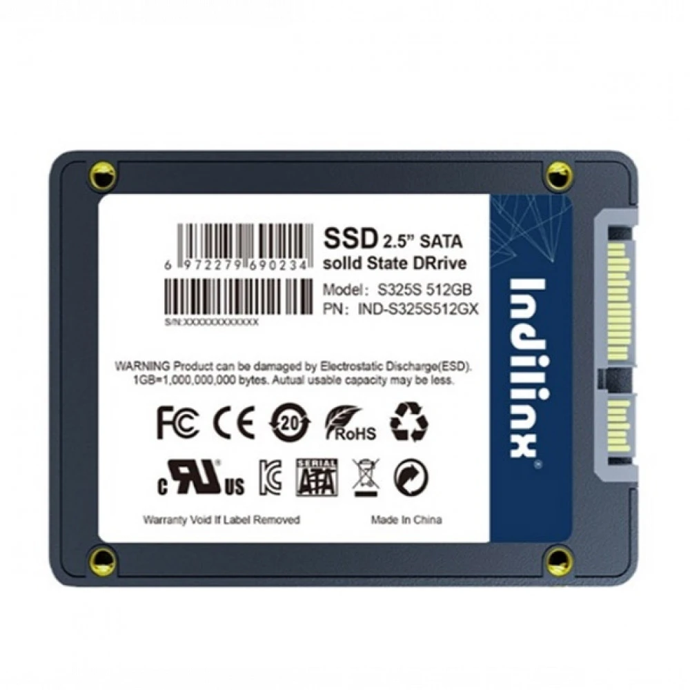 SSD накопитель SSD Indilinx IND-S325S, 512GB, SATA 2.5" — 2