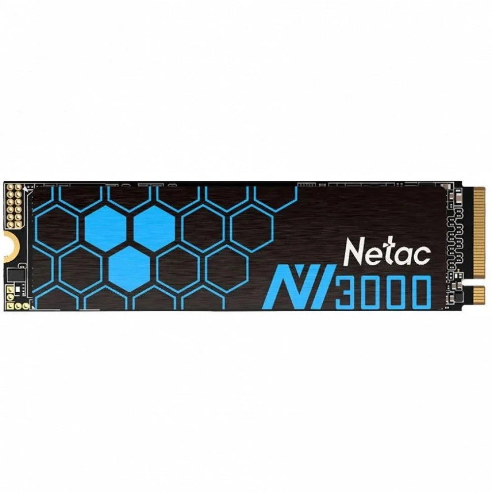 SSD Netac NV3000 250GB, PCIe 3.0 NVMe M.2 2280, радиатор — 4