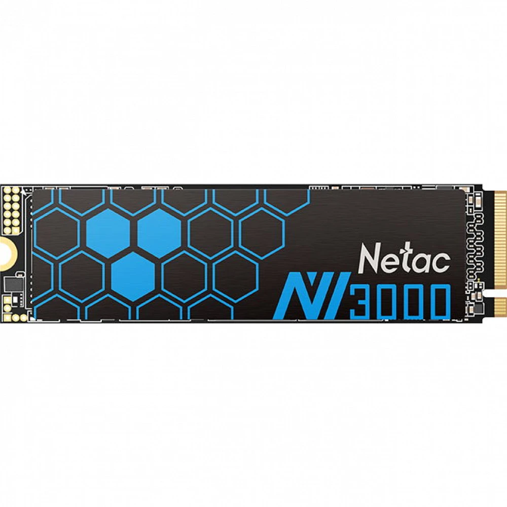 SSD накопитель SSD Netac NV3000, 500GB, M.2 PCIe 3.0 NVMe — 4