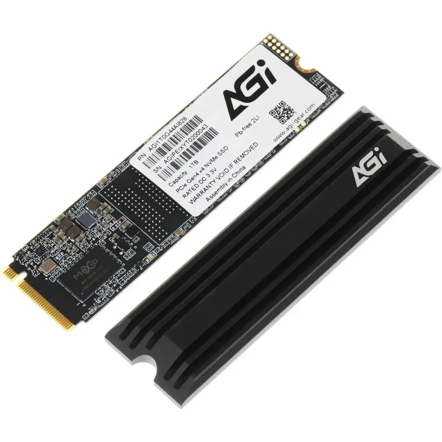 SSD накопитель SSD AGI AI828, 1TB, M.2 NVMe PCIe 4.0 — 2