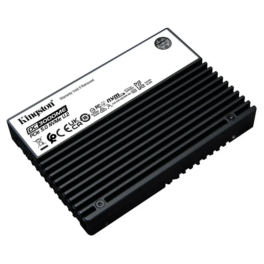 SSD накопитель SSD Kingston DC3000ME 3.84TB, U.2 NVMe PCIe Gen5