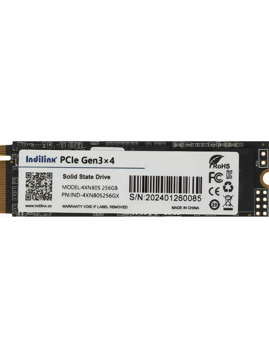 SSD накопитель SSD Indilinx 256GB, M.2 NVMe PCIe Gen3 — 2