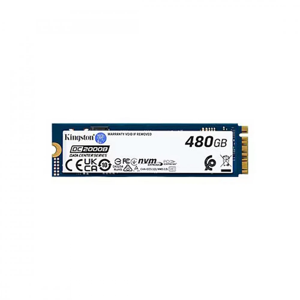 SSD накопитель SSD Kingston DC2000B 480GB, M.2 2280, PCIe 4, NVMe — 3