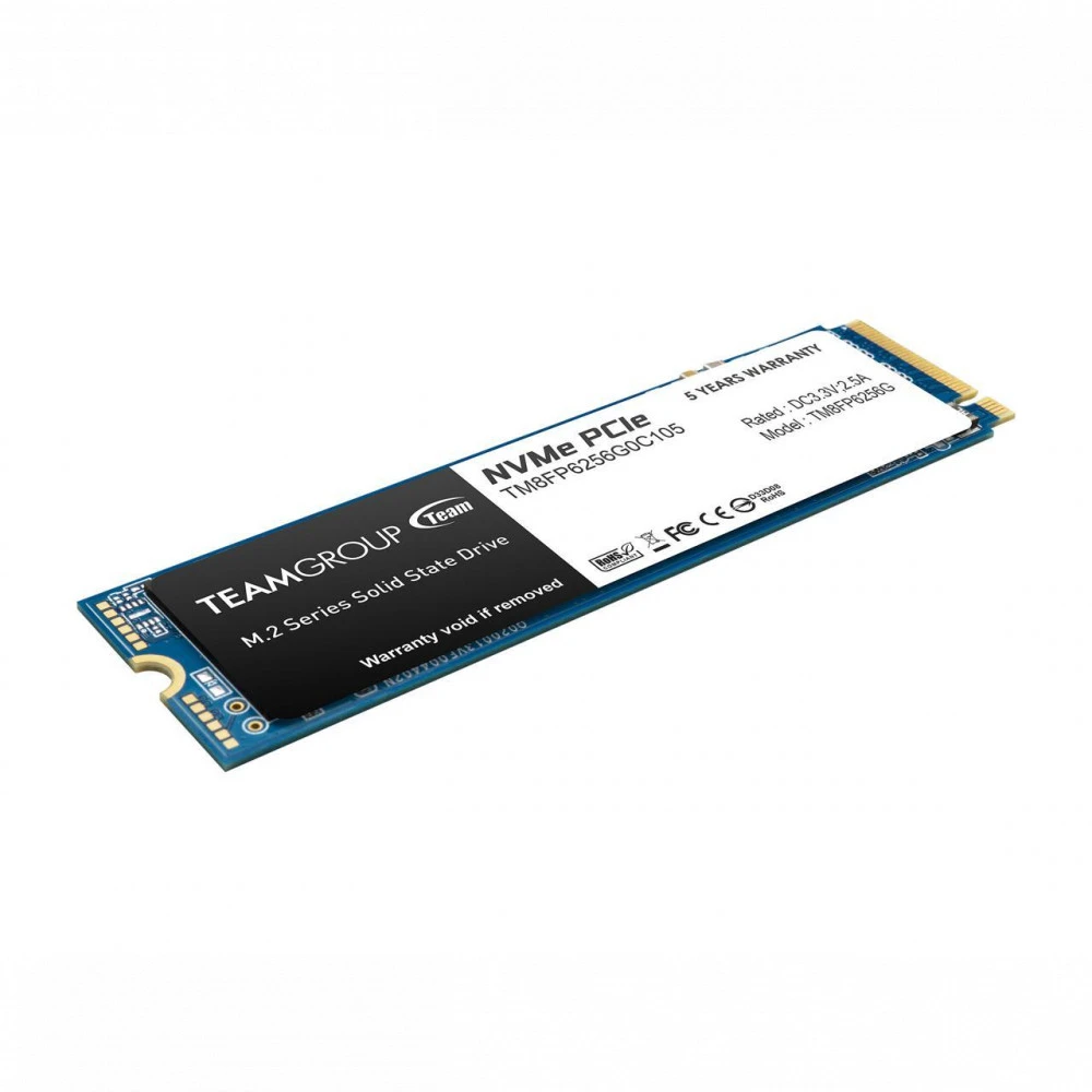 SSD-накопитель Team Group MP33 256Gb, M.2, NVMe 1.3, 1600/1000 MB/s, TM8FP6256G0C101 — 5