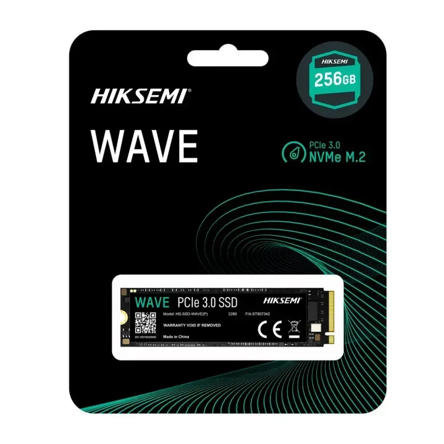 SSD накопитель SSD M.2 PCIe 256 GB Hiksemi (Hikvision) HS-SSD-WAVE(P) 256G, PCIe 3.0 x4, NVMe — 2