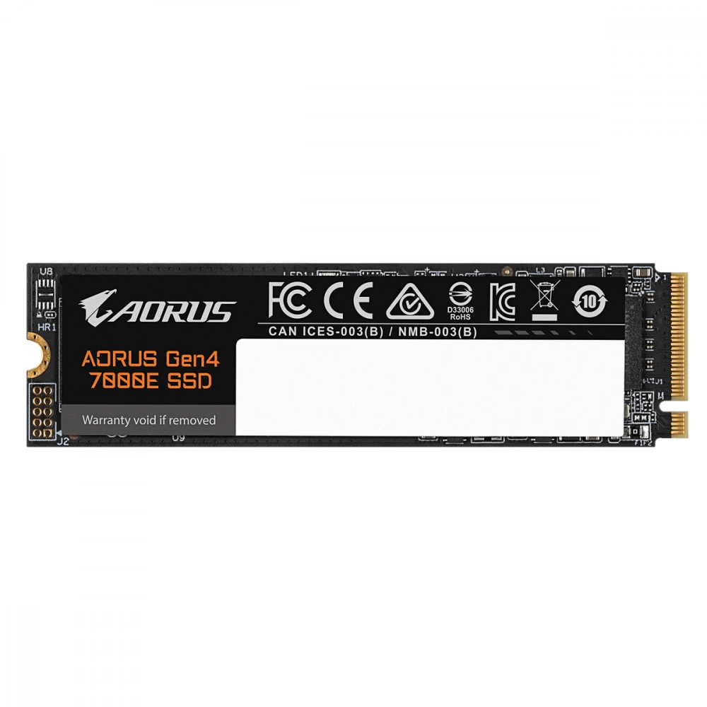 Твердотельный накопитель SSD 1Tb PCIe 4.0 GIGABYTE AG470E1TB AORUS Gen4 7000E 1TB, NVMe, M2 2280 — 3