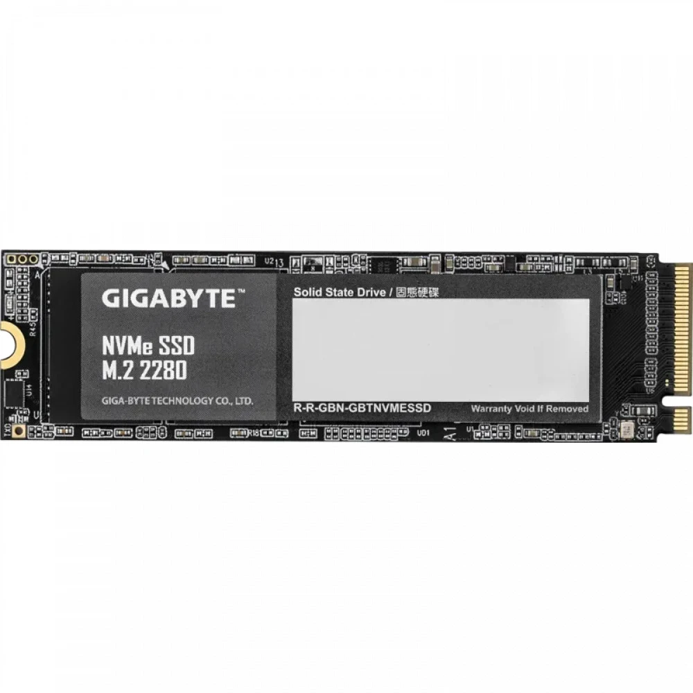 Твердотельный накопитель SSD 512Gb, PCIe3.0x4, GIGABYTE G3NVME512G, M.2 2280, NVMe1.3, R1900/W1200 — 4