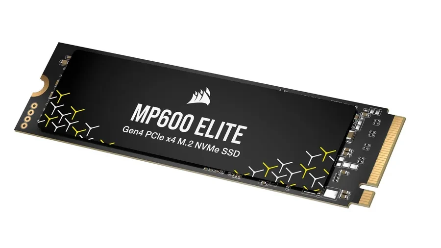 SSD накопитель CORSAIR MP600 ELITE 1TB Gen4 PCIe x4 NVMe M.2 SSD with heatsink (r/w: 7000/6200MB/s)