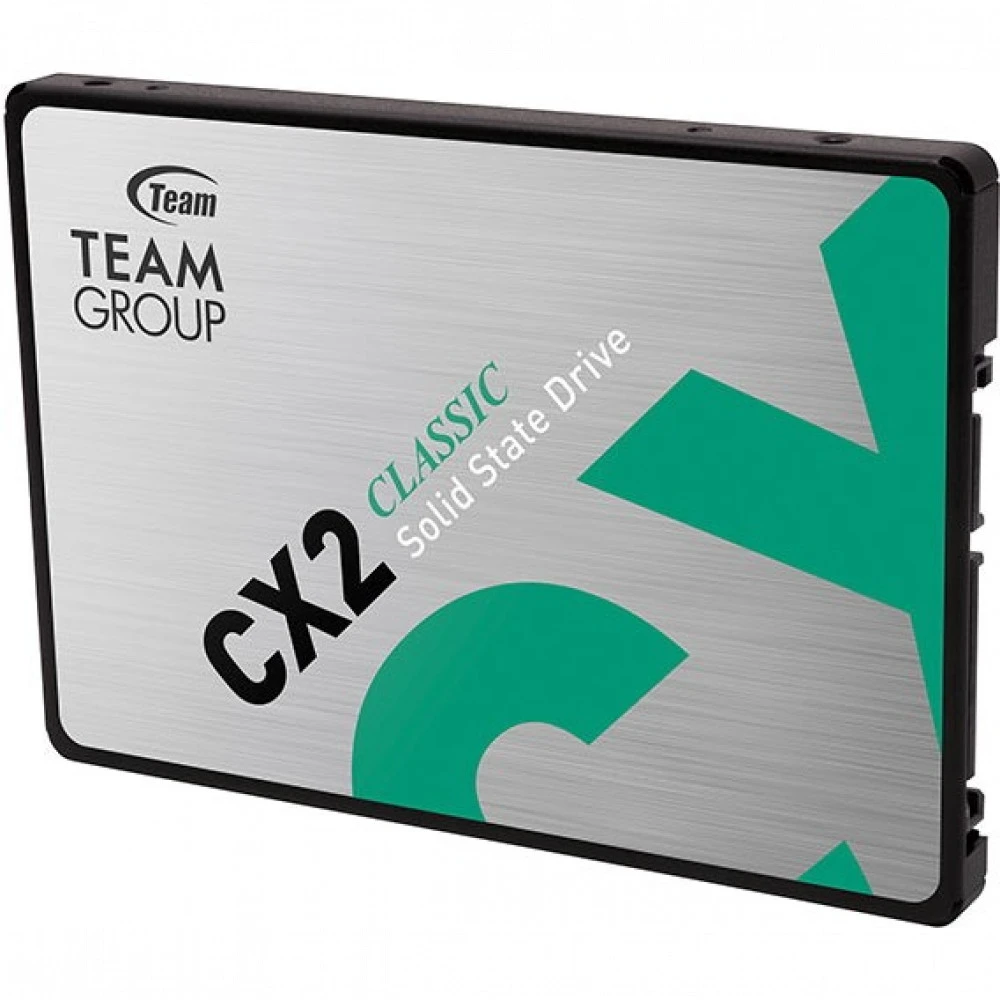 Твердотельный накопитель 256GB SSD TeamGroup CX2 2.5” SATA3 R520Mb/s, W430MB/s T253X6256G0C101