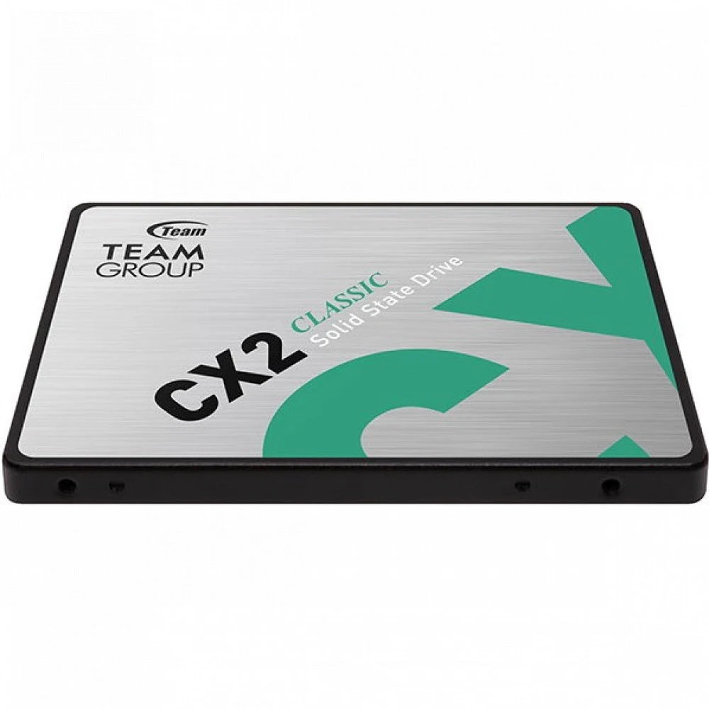 Твердотельный накопитель 256GB SSD TeamGroup CX2 2.5” SATA3 R520Mb/s, W430MB/s T253X6256G0C101 — 3