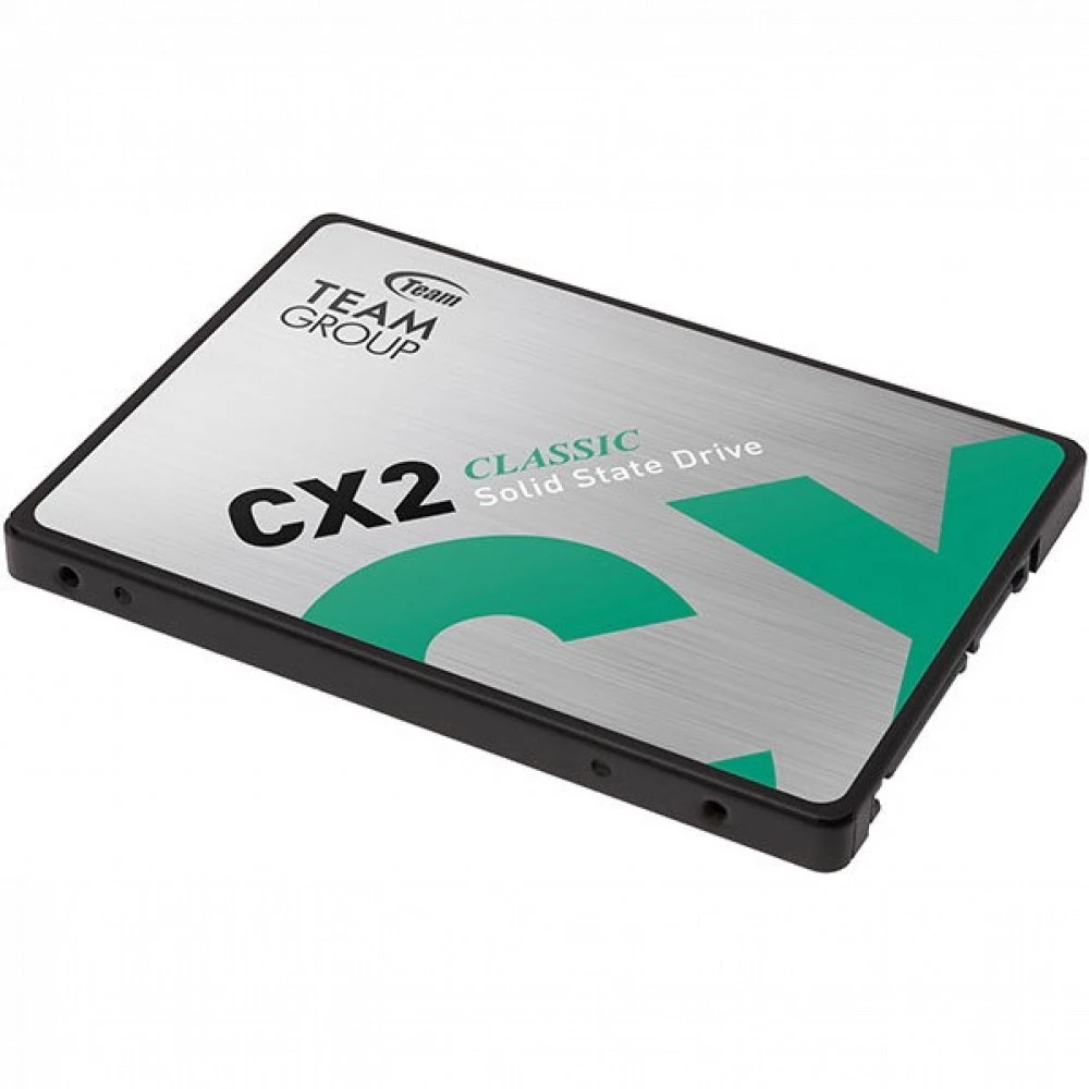 Твердотельный накопитель 256GB SSD TeamGroup CX2 2.5” SATA3 R520Mb/s, W430MB/s T253X6256G0C101 — 4