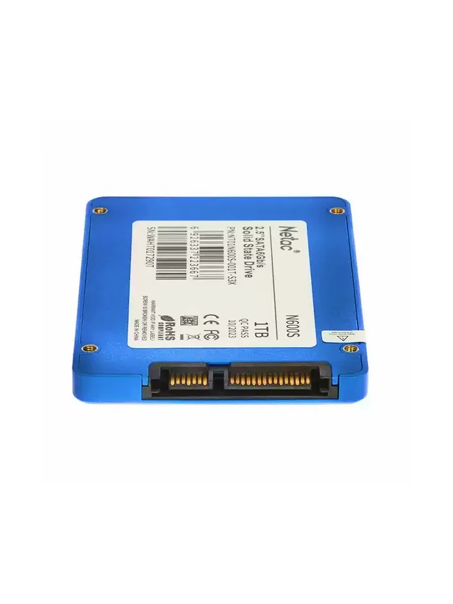 Твердотельный накопитель SSD Netac NT01N600S-001T-S3X 1TB 2.5 SATAIII — 3
