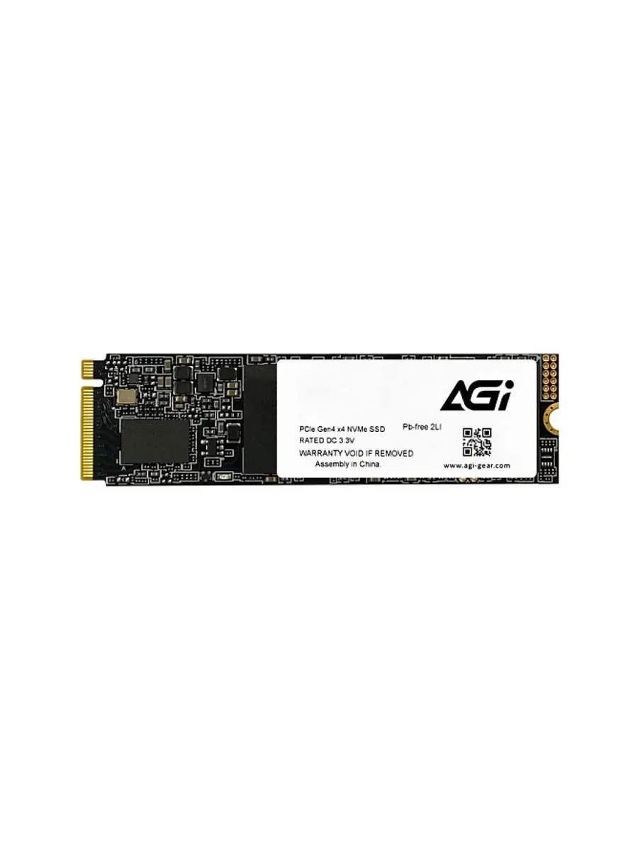 Твердотельный накопитель AGI AI818, 1Tb PCIe Gen4, Read 4700Mb/s, Write 2800Mb/s, Retail — 3