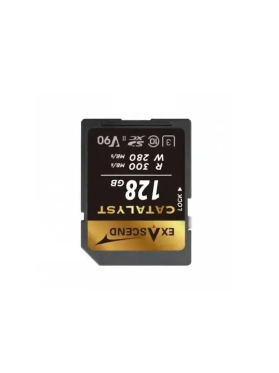 Карта памяти SD Exascend Catalyst, 128GB, UHS-II V90