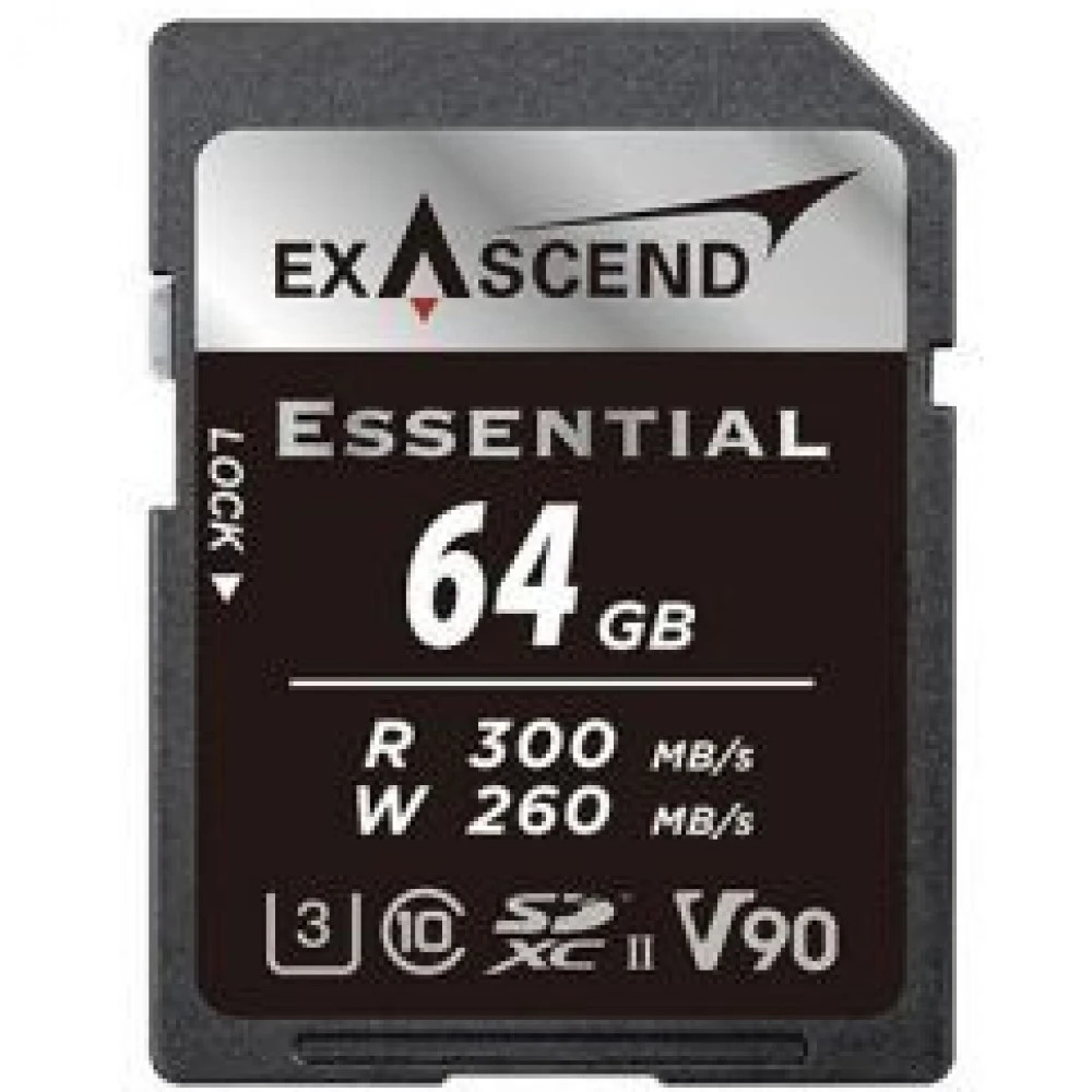 Карта памяти SD Exascend Catalyst, 64GB, UHS-II V90 — 3