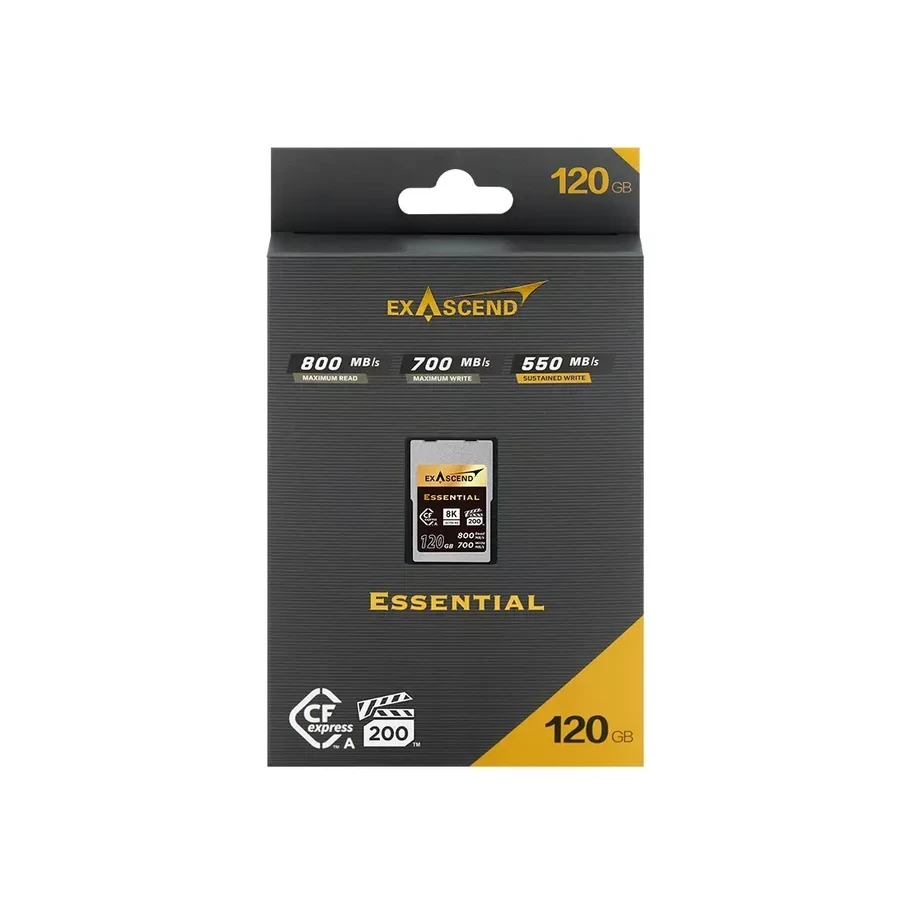 Карта памяти CFexpress Exascend Essential Type A, 120GB — 2
