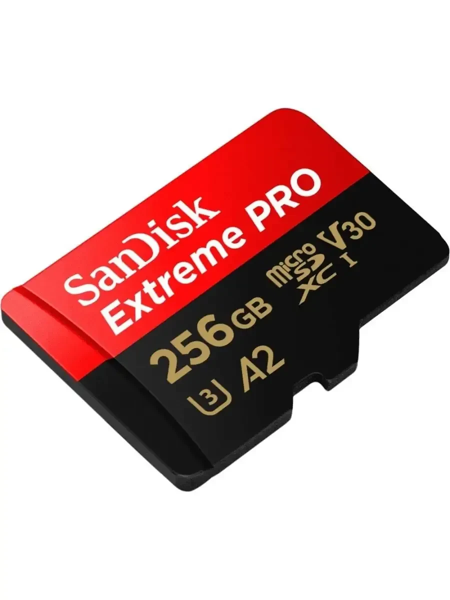 Карта SanDisk Extreme PRO microSDXC 256GB, 200/140MB/s