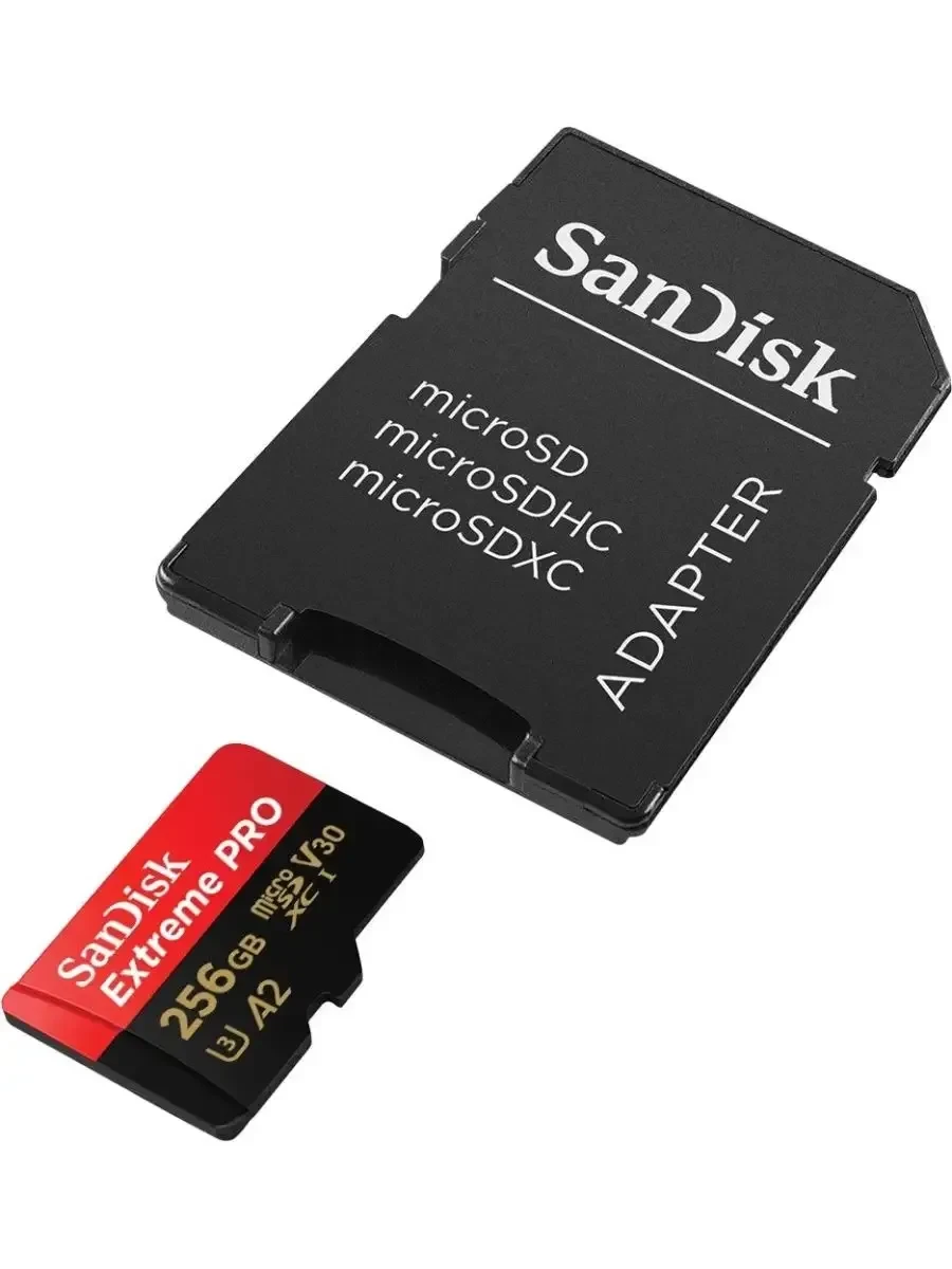 Карта SanDisk Extreme PRO microSDXC 256GB, 200/140MB/s — 3