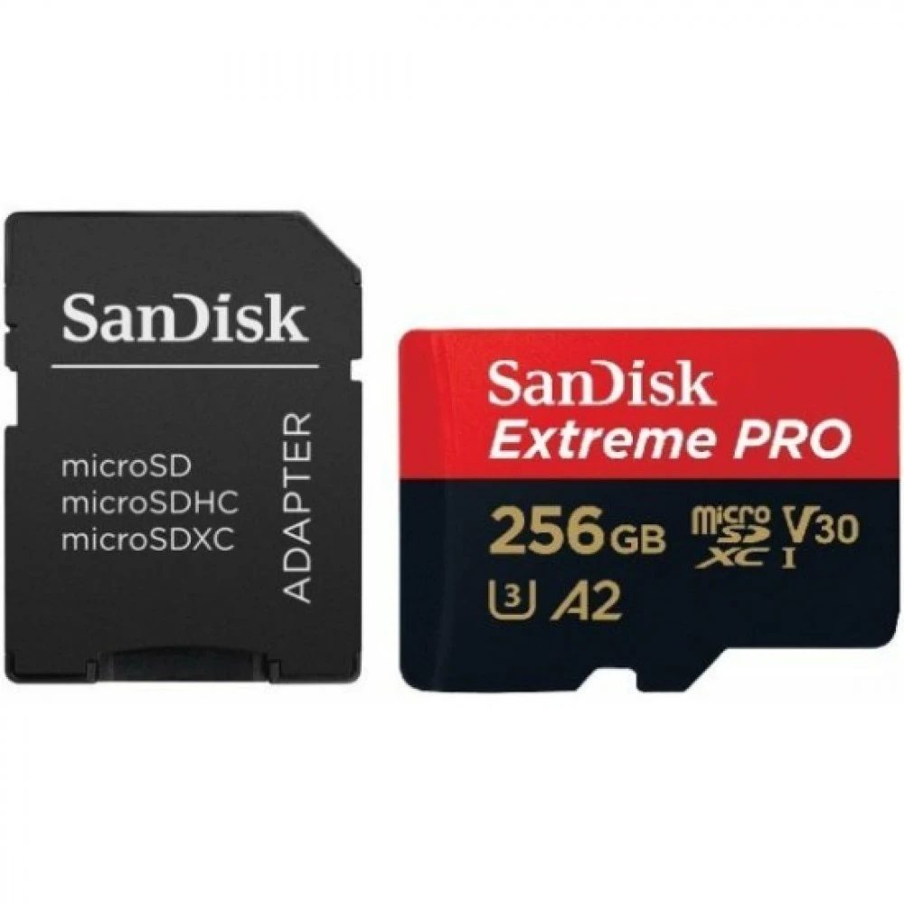 Карта SanDisk Extreme PRO microSDXC 256GB, 200/140MB/s — 4
