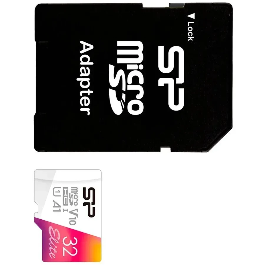 Карта Silicon Power Elite microSDHC 32GB, UHS-I U1 — 2