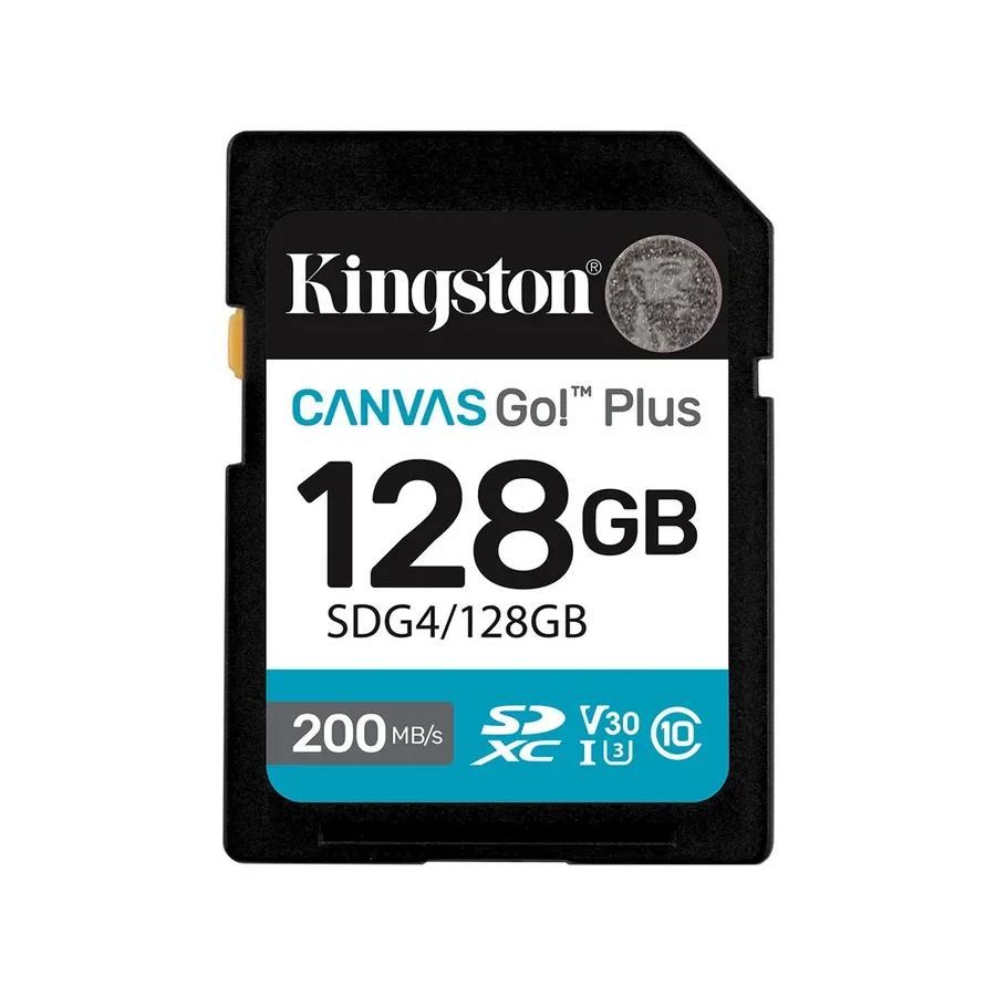 Карта памяти Kingston Canvas Go Plus, 128GB