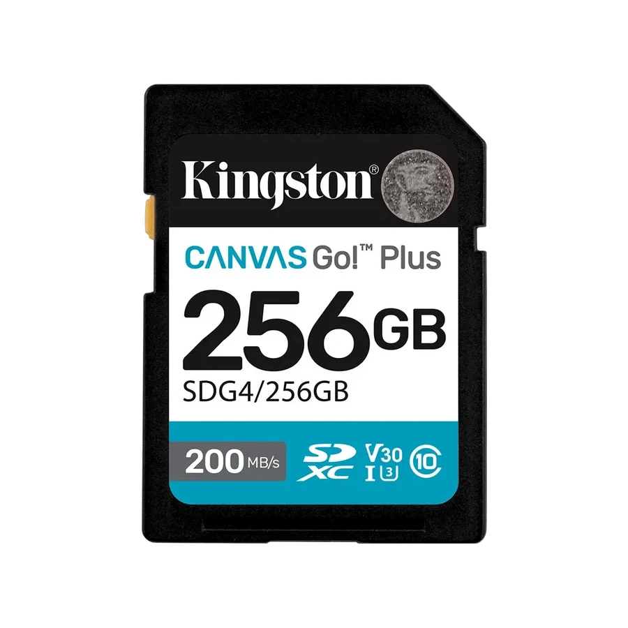 Карта памяти Kingston Canvas Go Plus, 256GB