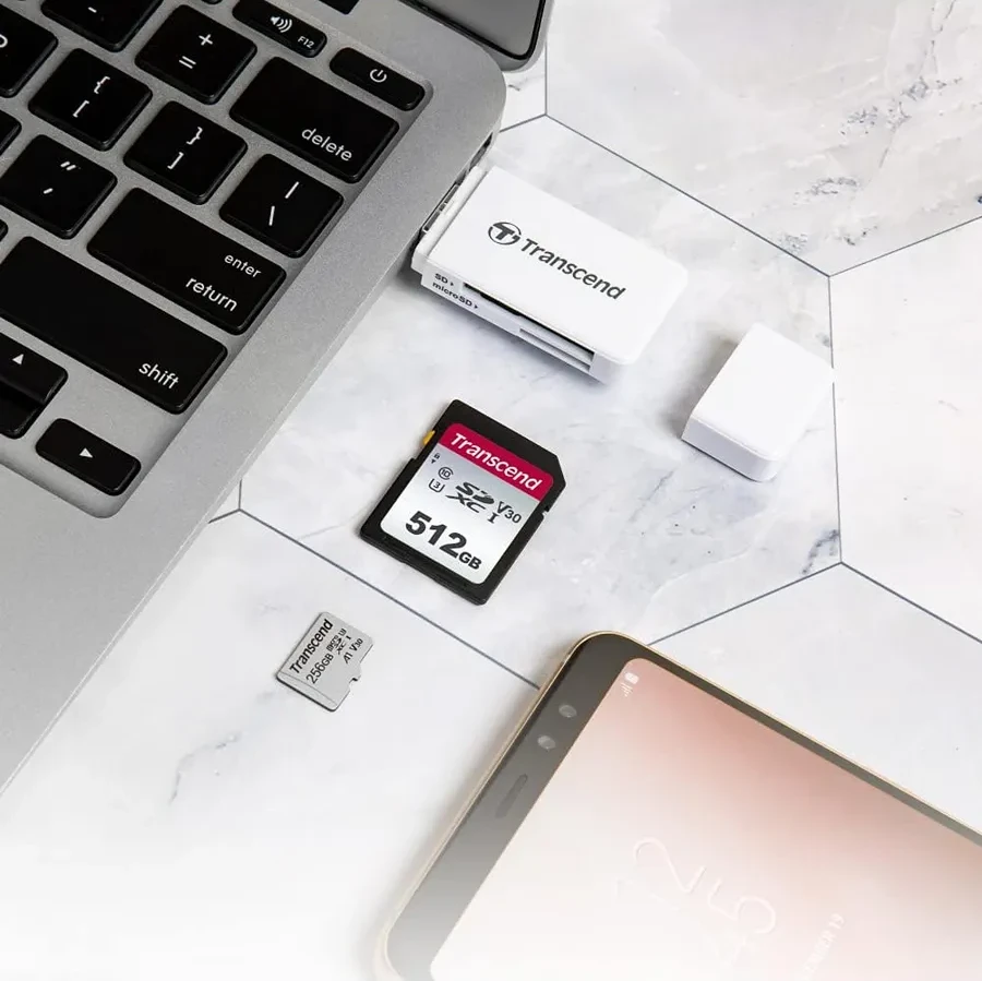Karta памяти MicroSD 128GB, Class 10, U3, Transcend TS128GUSD300S — 3
