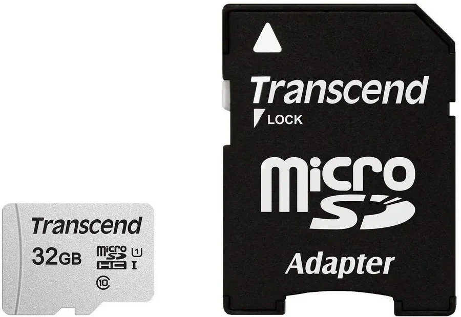 Карта памяти Transcend microSD 32GB, Class 10 U1