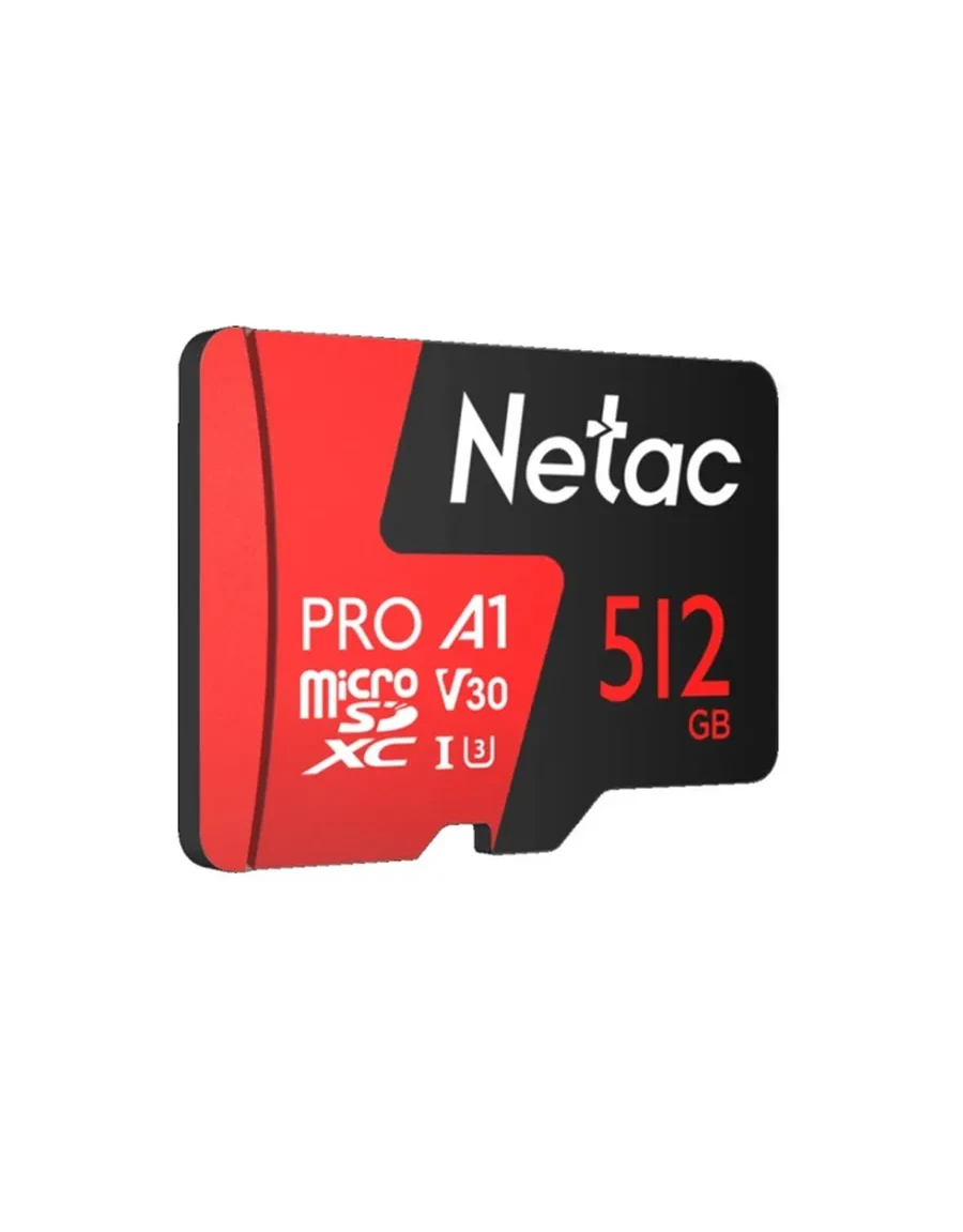Карта памяти Netac microSD 512GB, Class 10 V30 A1