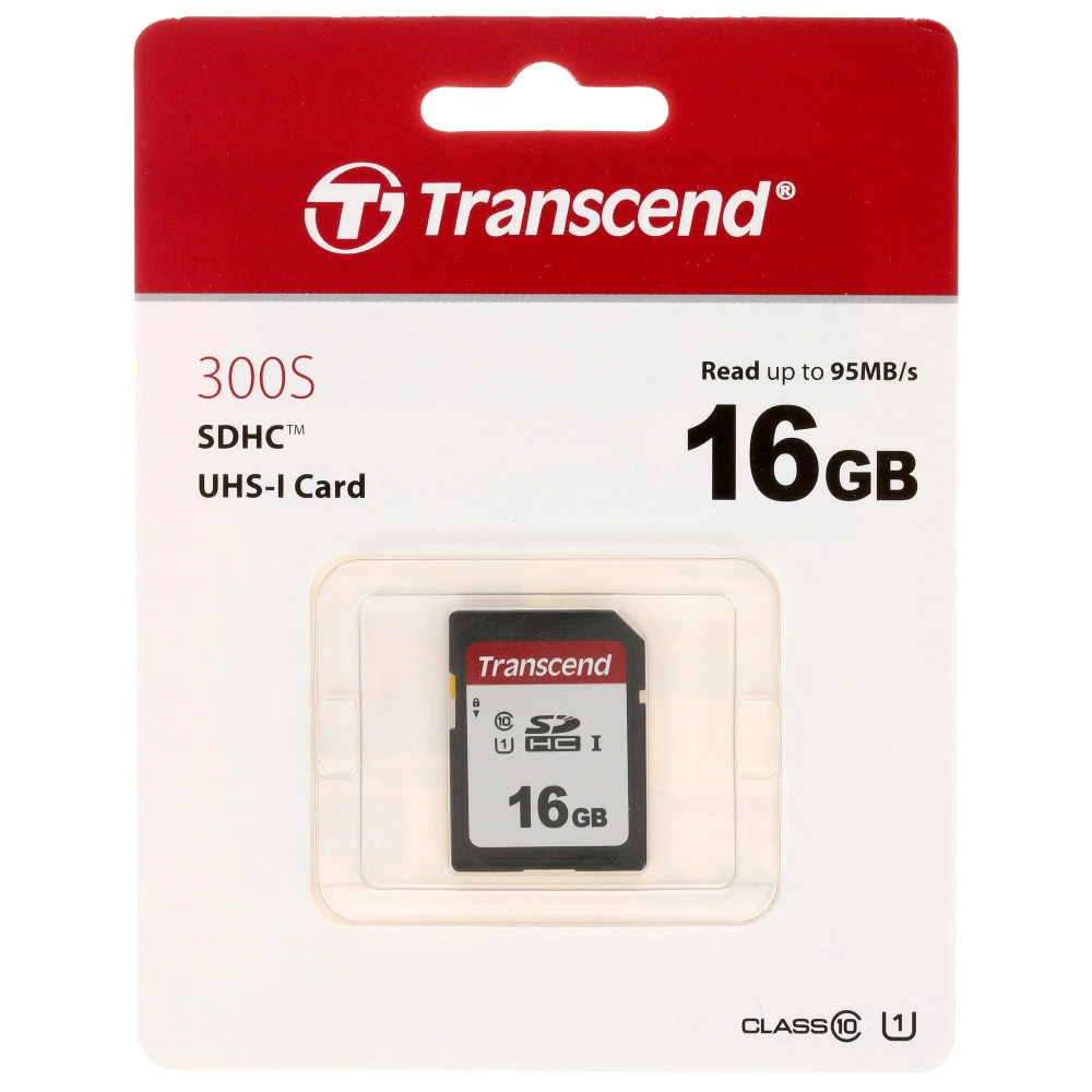 Карта памяти Transcend SD 16GB, Class 10 U1 — 3