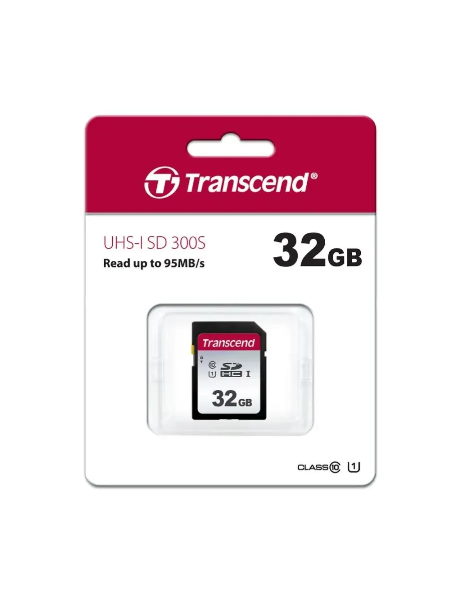 Карта памяти Transcend SD 32GB, Class 10 U1 — 2