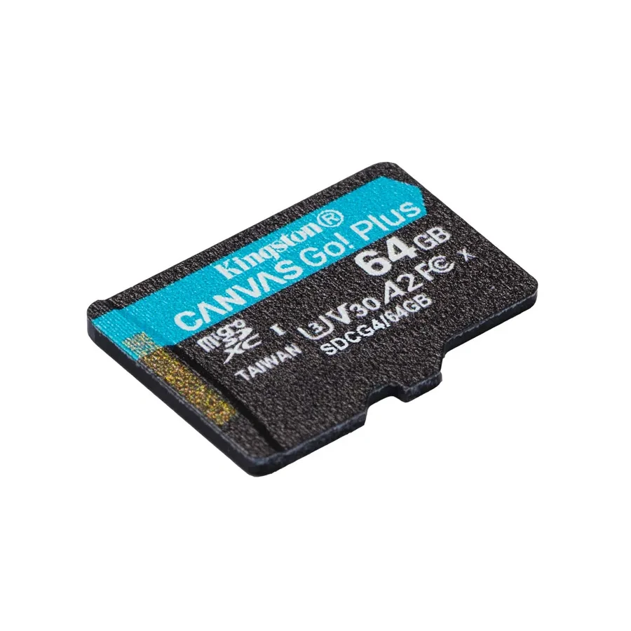 Карта памяти Kingston SDCG4/64GBSP Canvas Go Plus A2 U3 V30 64GB — 3
