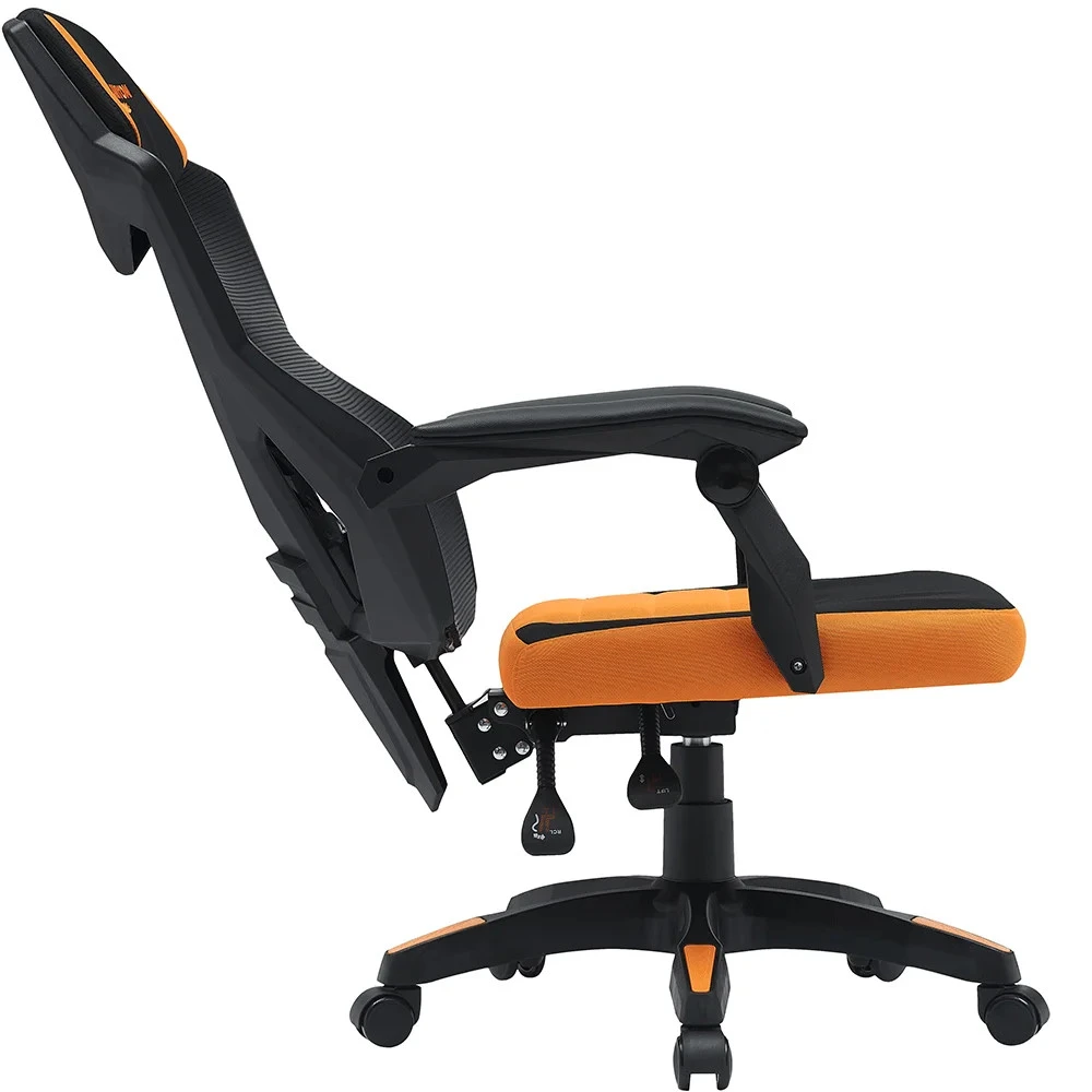 Игровое кресло Canyon Wave MCH02, чёрно-оранжевое — 5