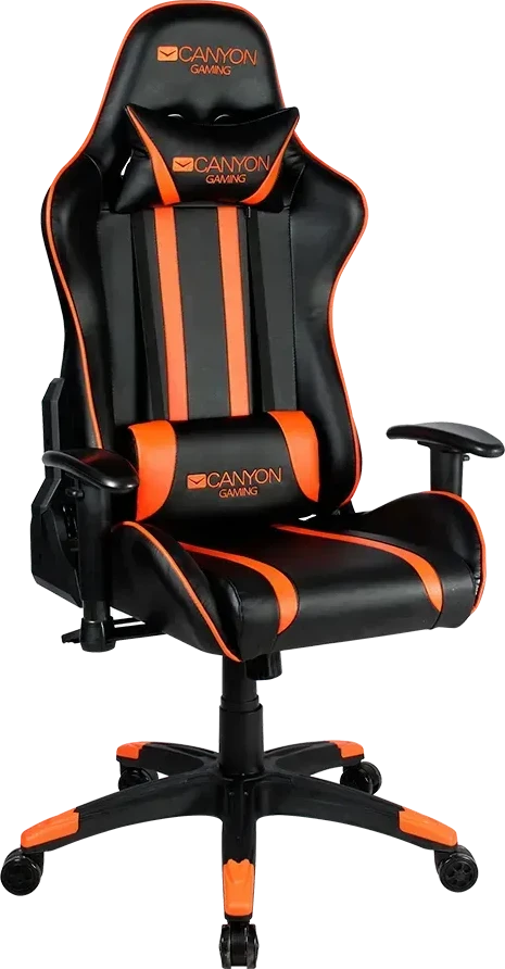 Игровое кресло Canyon Fobos, чёрно-оранжевое