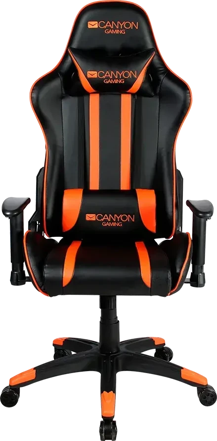 Игровое кресло Canyon Fobos, чёрно-оранжевое — 3