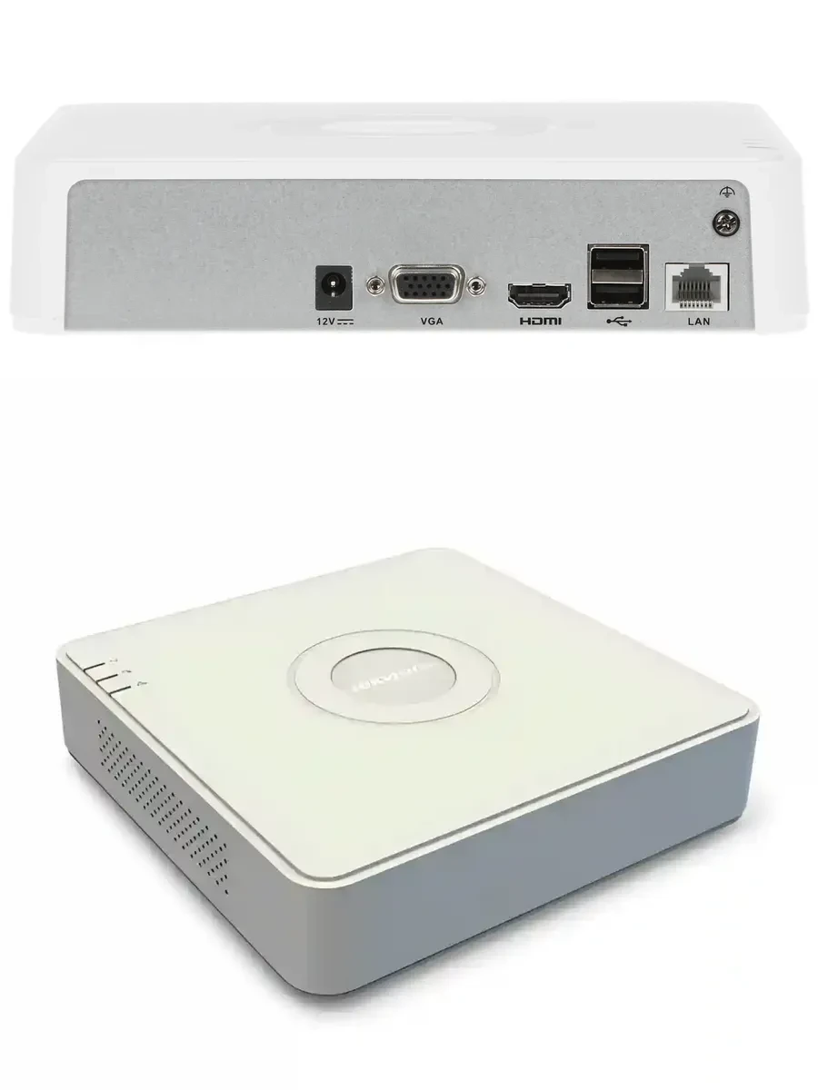 Сетевой видеорегистратор Hikvision DS-7104NI-Q1, 4 канала — 4