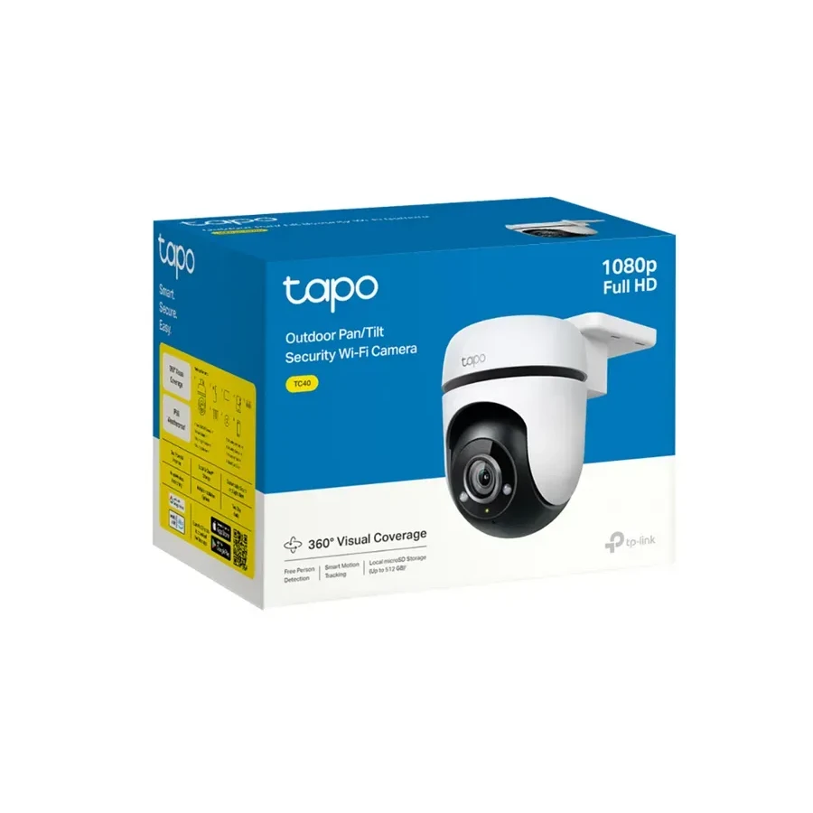 Уличная камера Tapo TC40, 1080P, ночное видение — 2