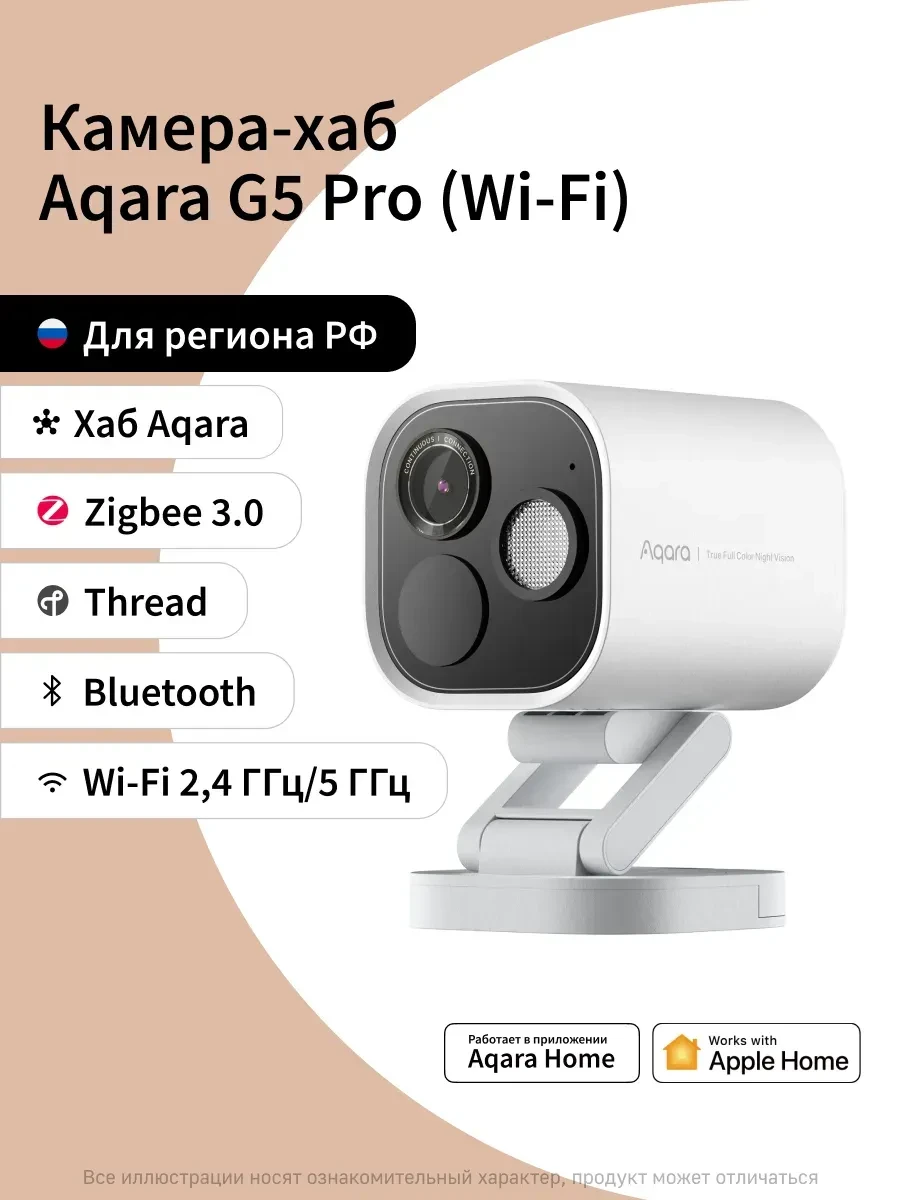 Камера AQARA Hub G5 Pro Wi-Fi белая
