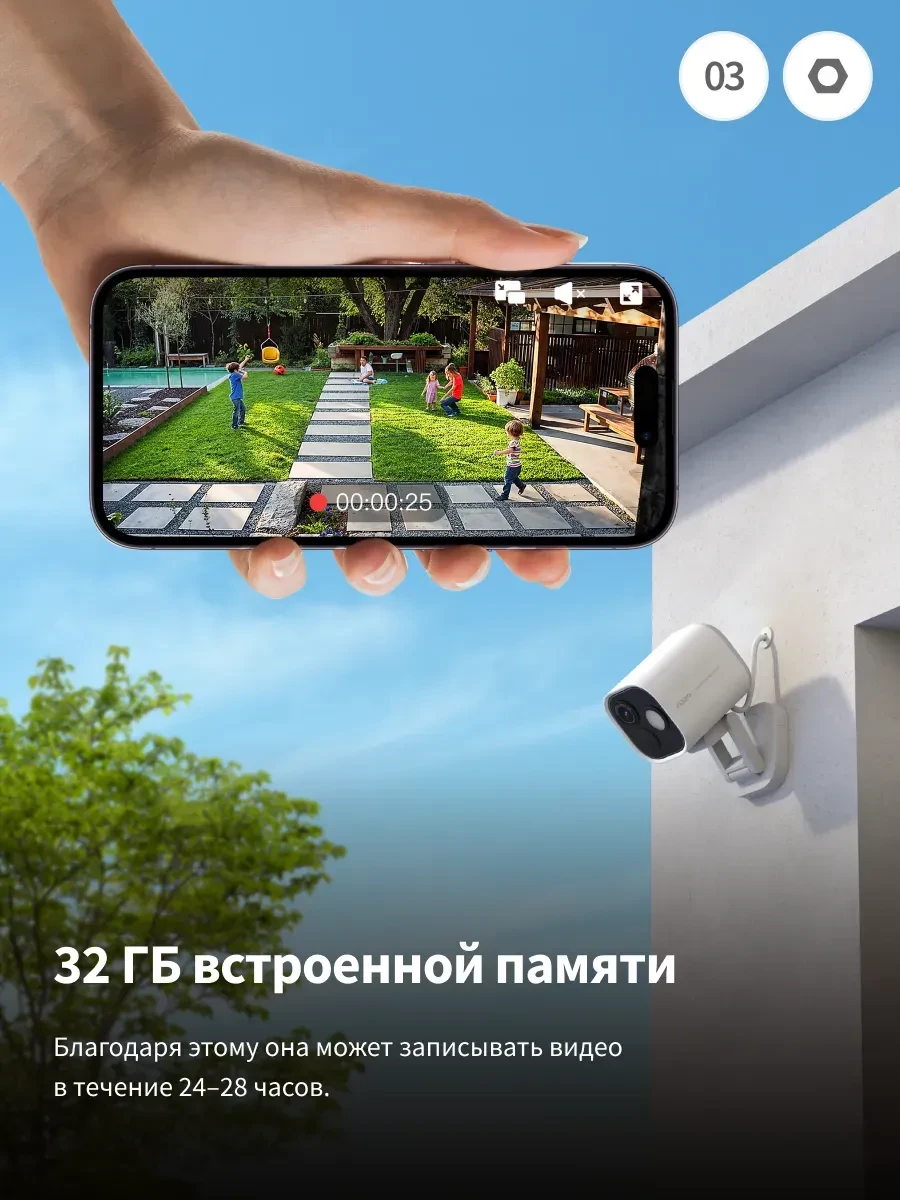 Камера AQARA Hub G5 Pro Wi-Fi белая — 4