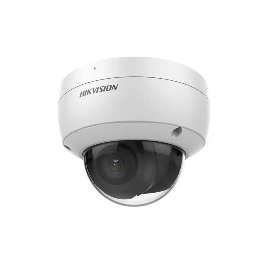 IP видеокамера Hikvision DS-2CD2123G2-IU, купольная, 2МП, фиксированный