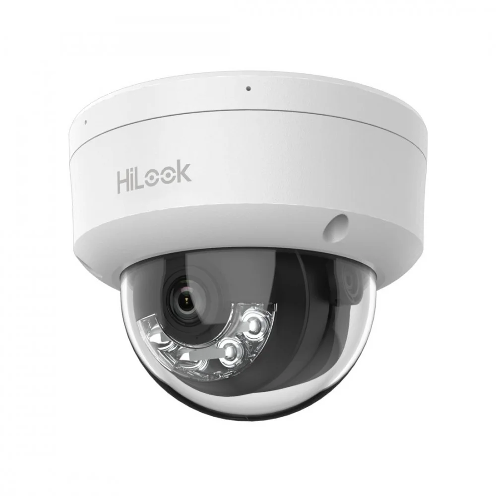 IP видеокамера HiLook IPC-D140HA-LUC, купольная, 4МП, Dual-Light 30м