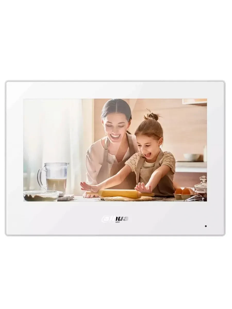 Домофонная система Dahua DHI-VTH5321GW-W, 7" LCD, Android, белая