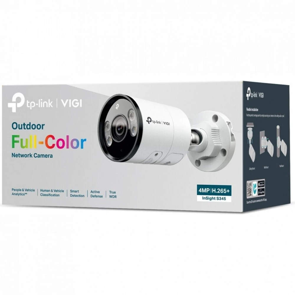 Камера VIGI TP-Link S345 4MP, cilindrik, уличная — 4