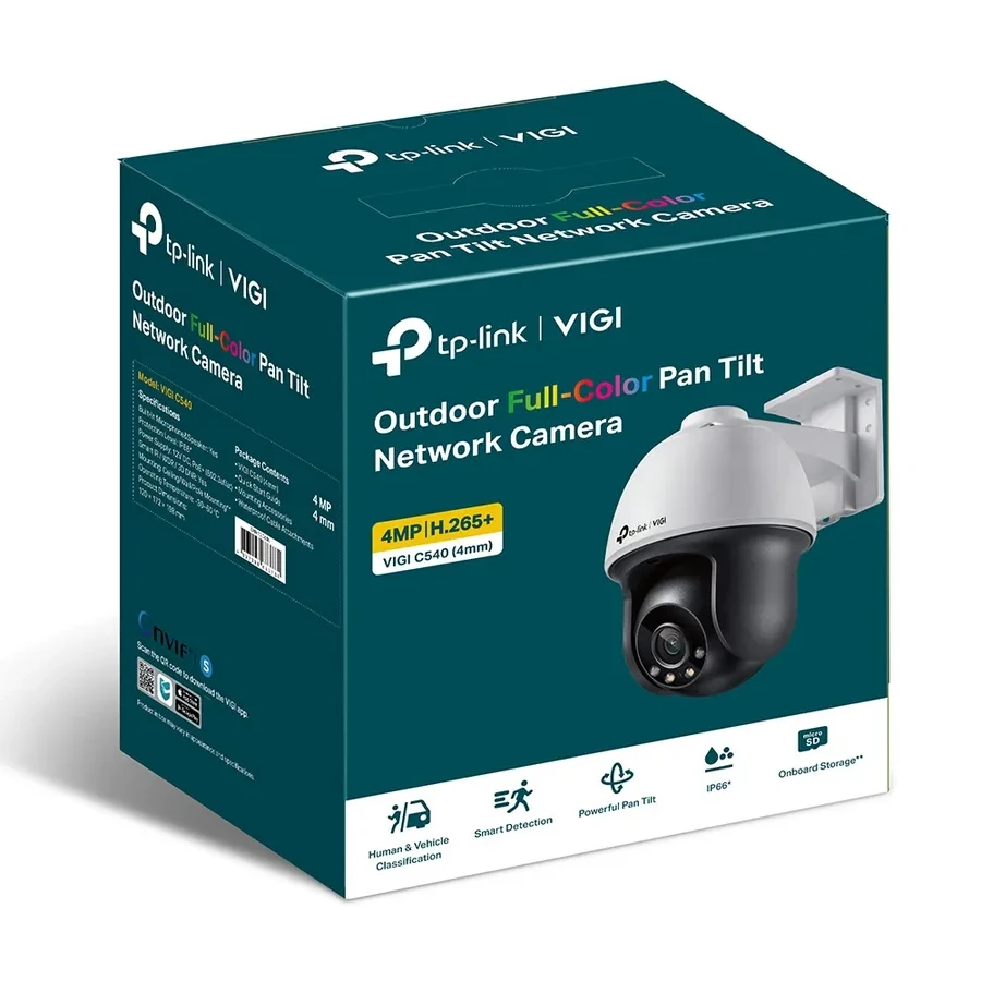 IP-камера Tp-Link VIGI C540, PoE, 4mm, уличная — 4