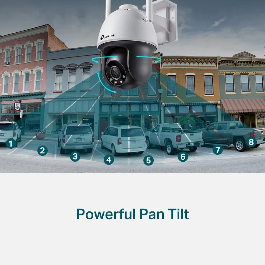 IP-камера Tp-Link VIGI C540-W, 4MP, Wi-Fi, уличная — 4