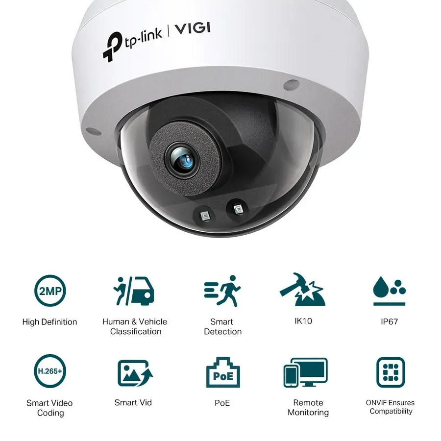 IP-камера VIGI C220I, 2MP, 2.8мм, ИК — 3