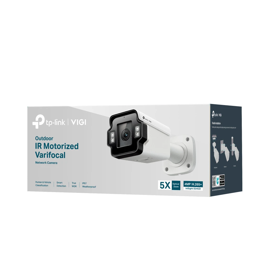 IP камера варифокальная TP-Link VIGI S345ZI, 4MP — 4